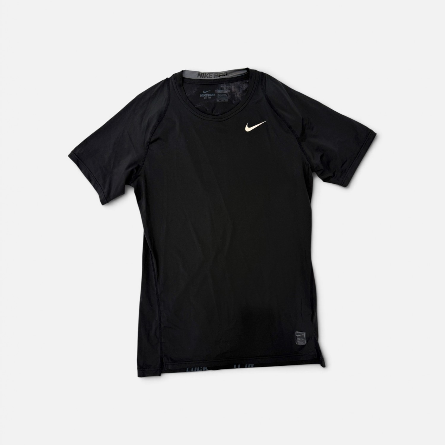 Nike Pro Dri-FIT Γυναικείο Αθλητικό T-Shirt Μαύρο
